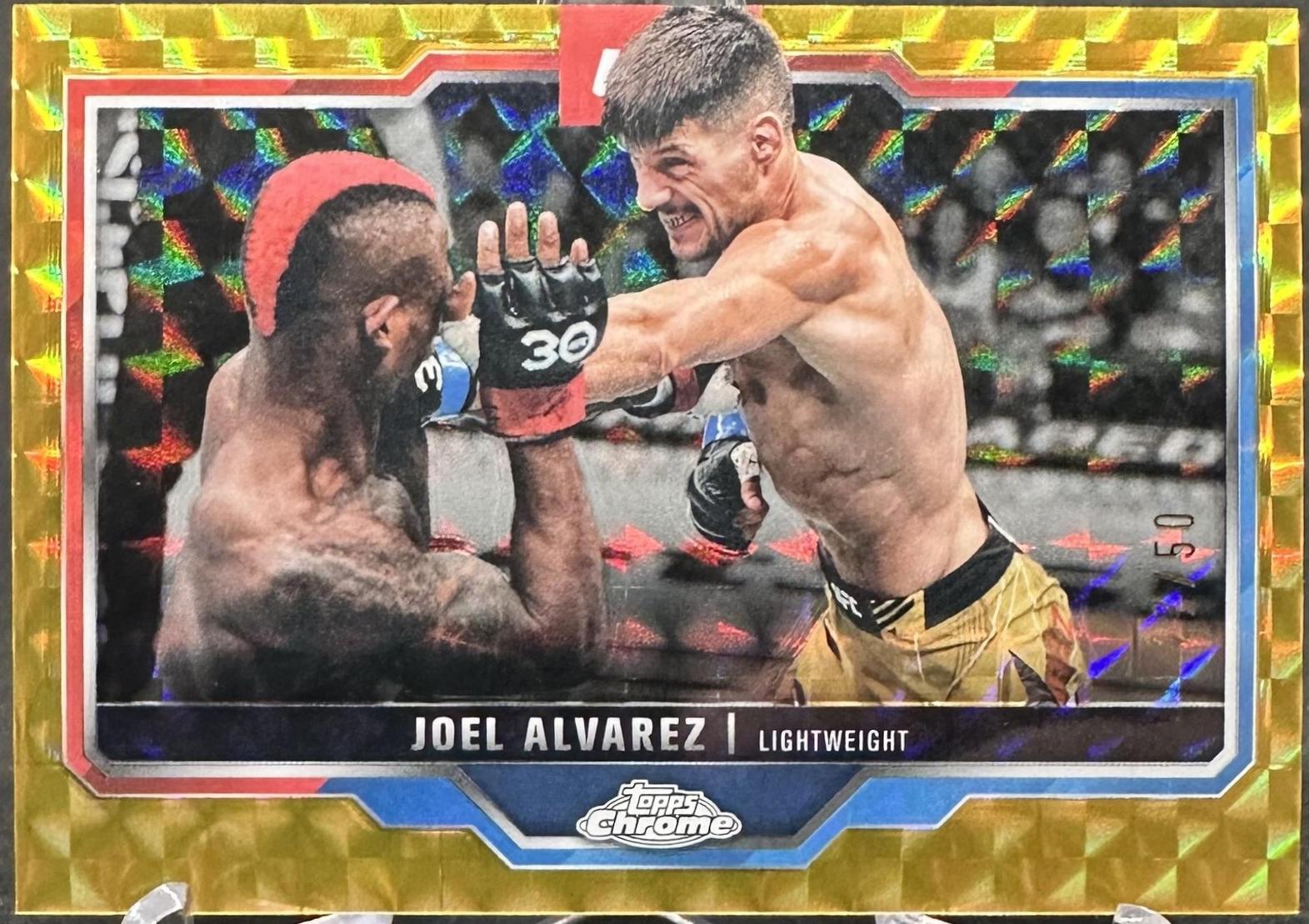 Joel Alvarez [Gold Geometric Refractor] #65