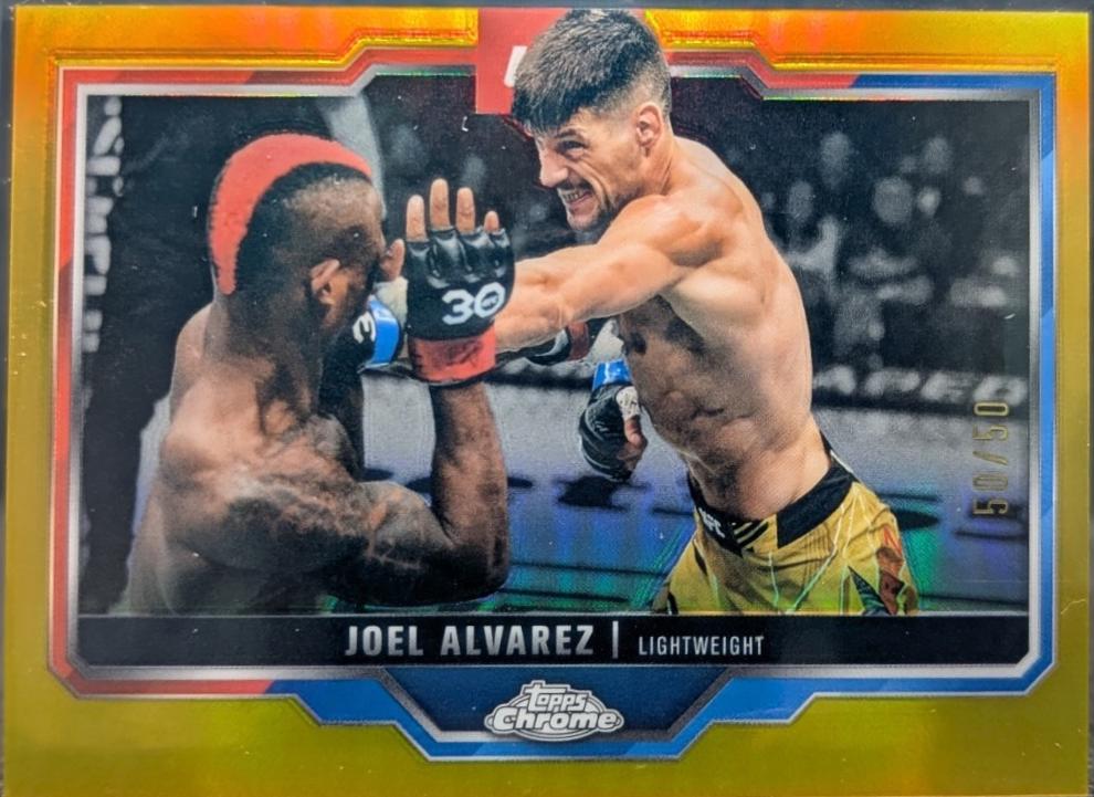 Joel Alvarez [Gold Refractor] #65