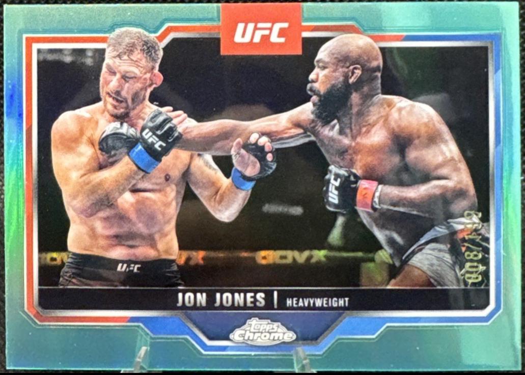 Jon Jones [Aqua Refractor] #83