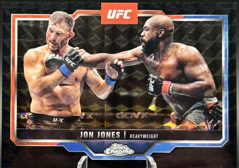 Jon Jones [Black Geometric Refractor] #83
