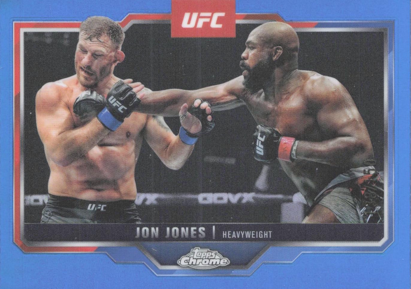 Jon Jones [Blue Refractor] #83