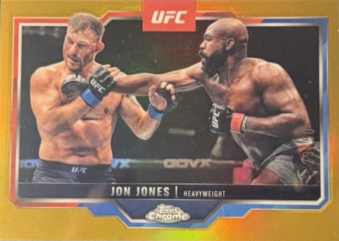 Jon Jones [Gold Refractor] #83