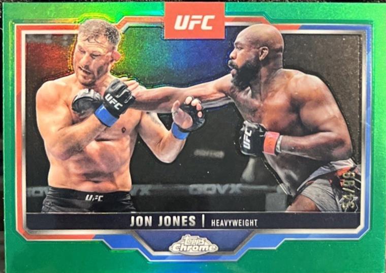 Jon Jones [Green Refractor] #83
