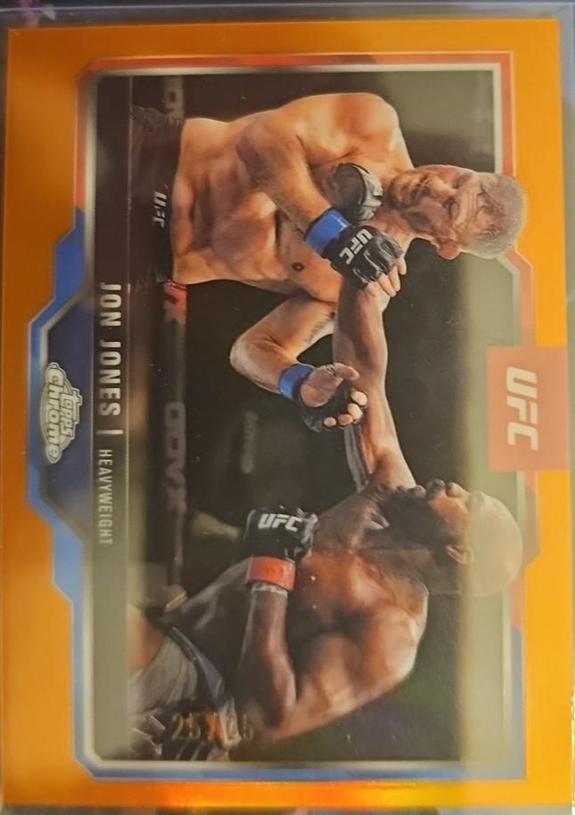 Jon Jones [Orange Refractor] #83