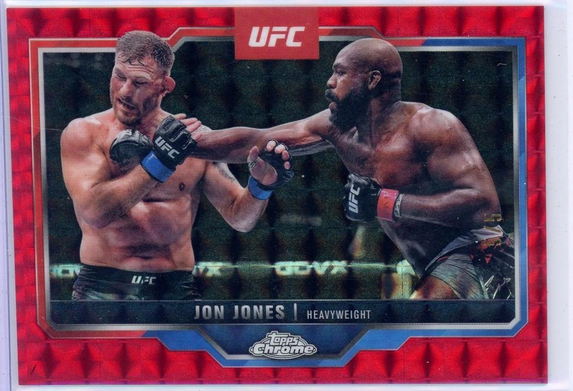 Jon Jones [Red Geometric Refractor] #83