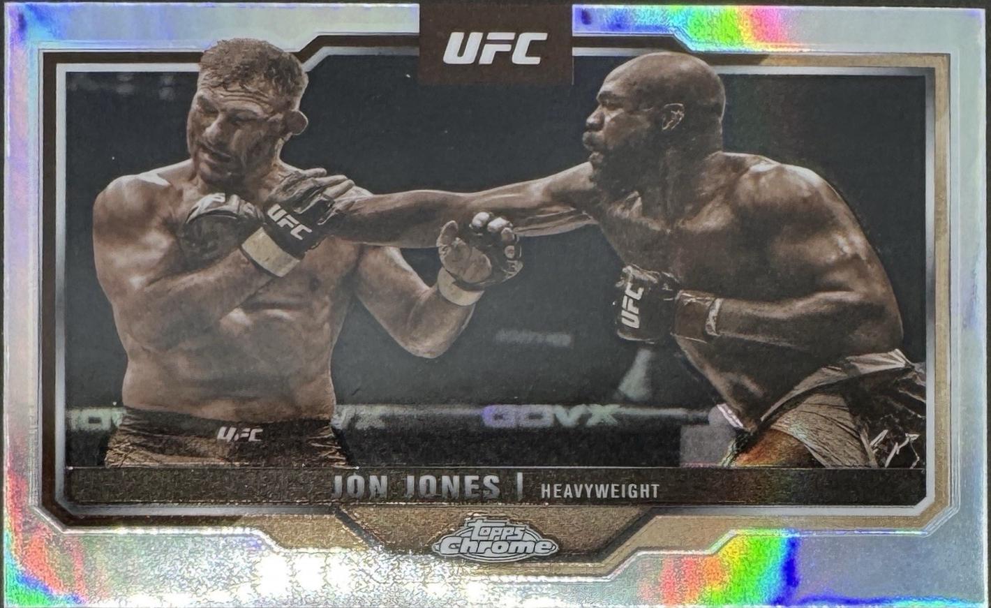 Jon Jones [Sepia Refractor] #83