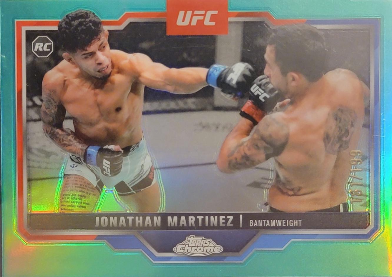 Jonathan Martinez [Aqua Refractor] #80