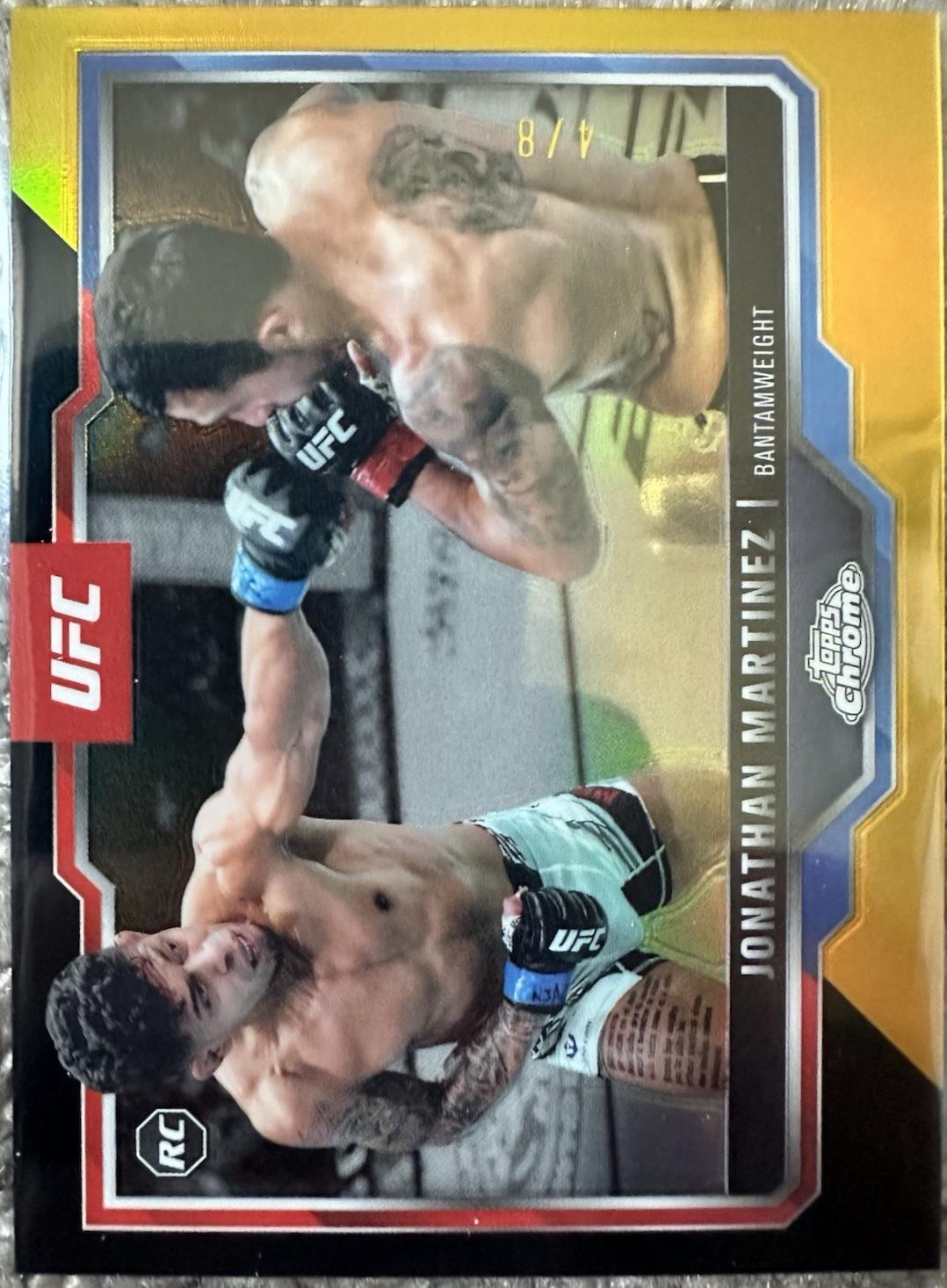 Jonathan Martinez [Black Gold Refractor] #80