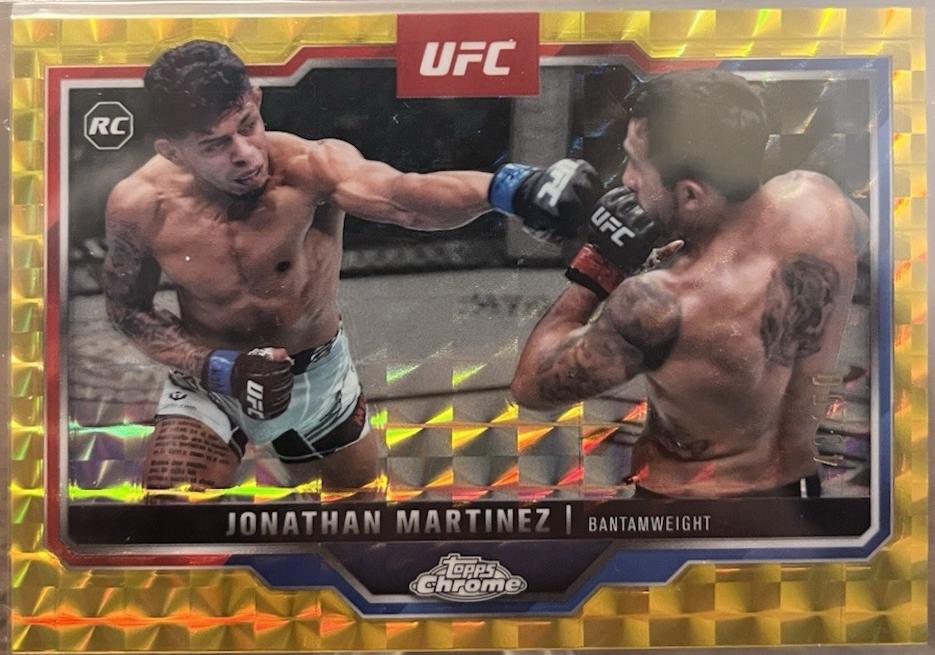 Jonathan Martinez [Gold Geometric Refractor] #80