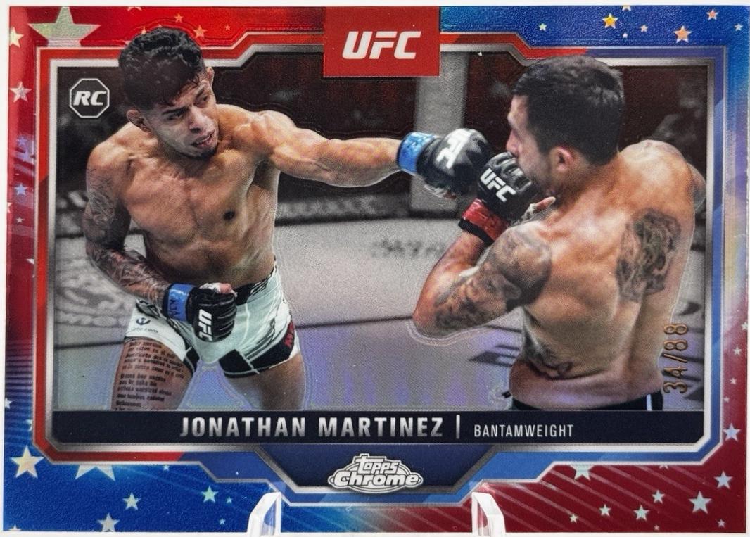 Jonathan Martinez [Red White Blue Refractor] #80