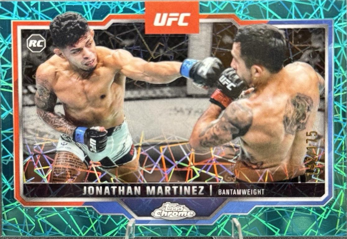 Jonathan Martinez [Teal Lazer Refractor] #80