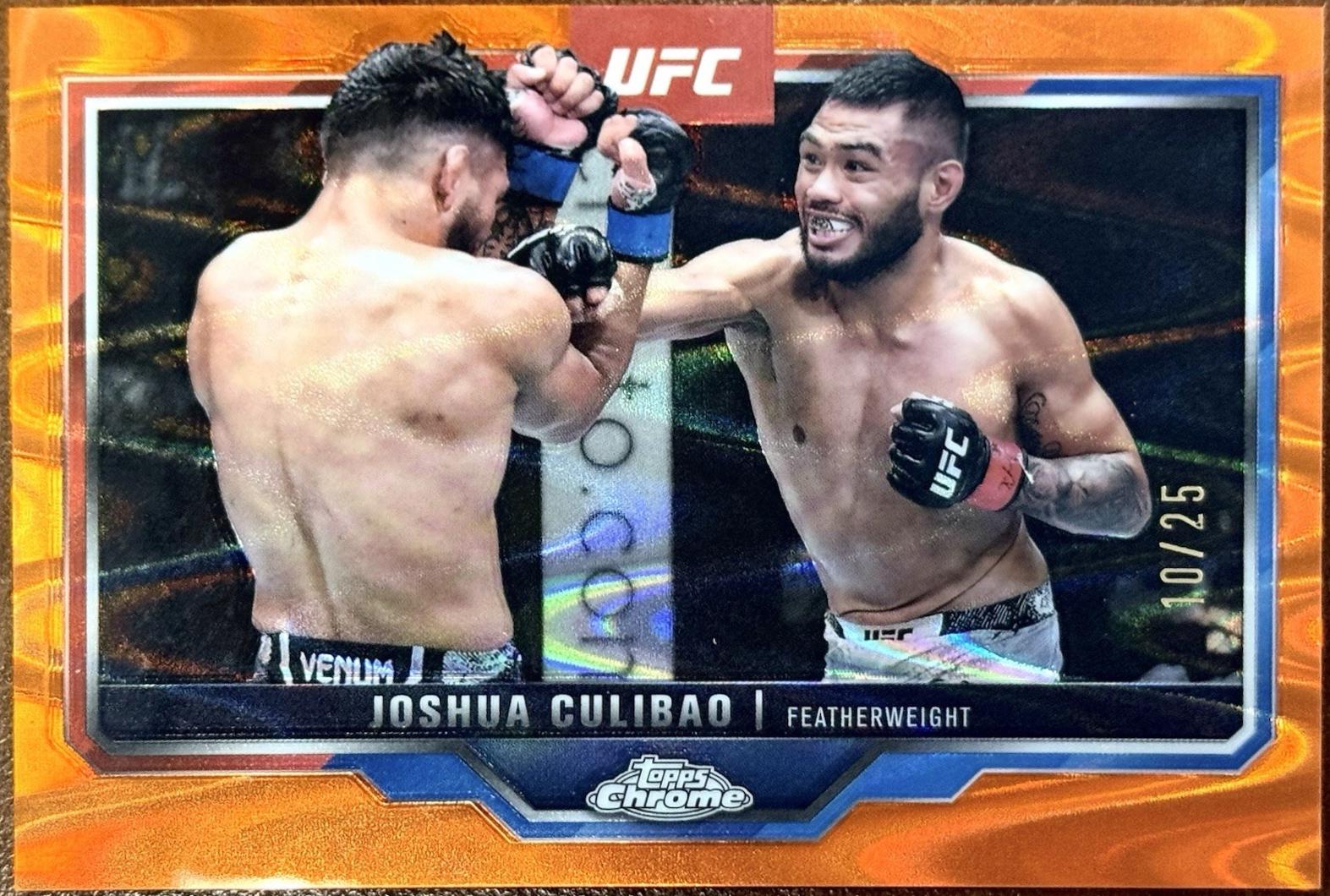 Joshua Culibao [Orange Geometric Refractor] #73