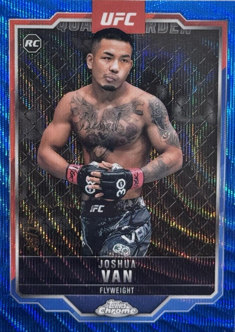 Joshua Van [Blue Wave Refractor] #136
