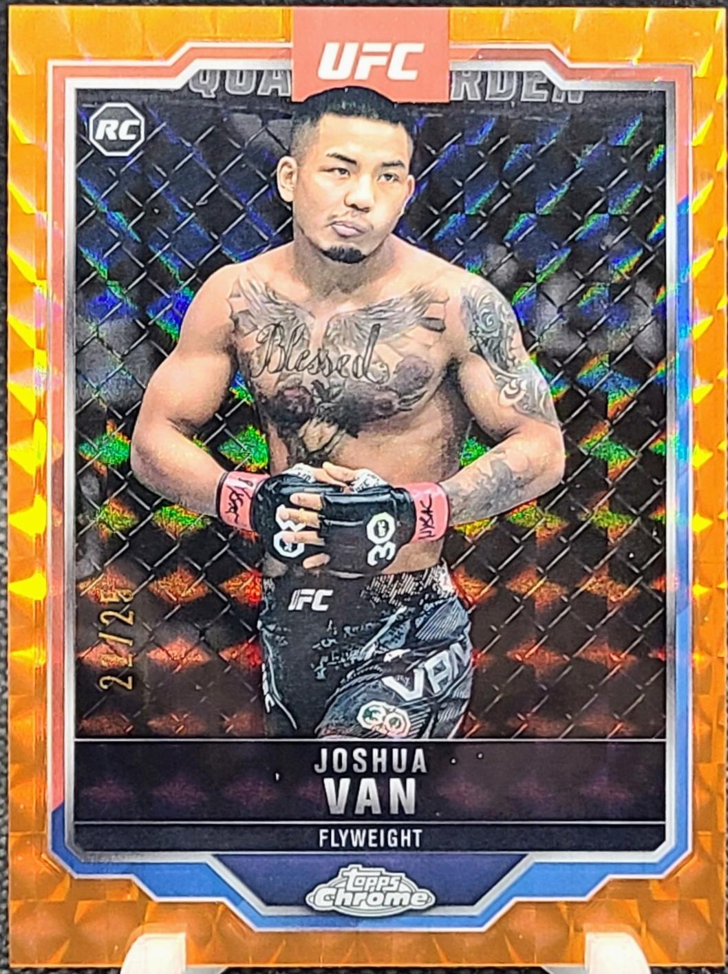 Joshua Van [Orange Geometric Refractor] #136
