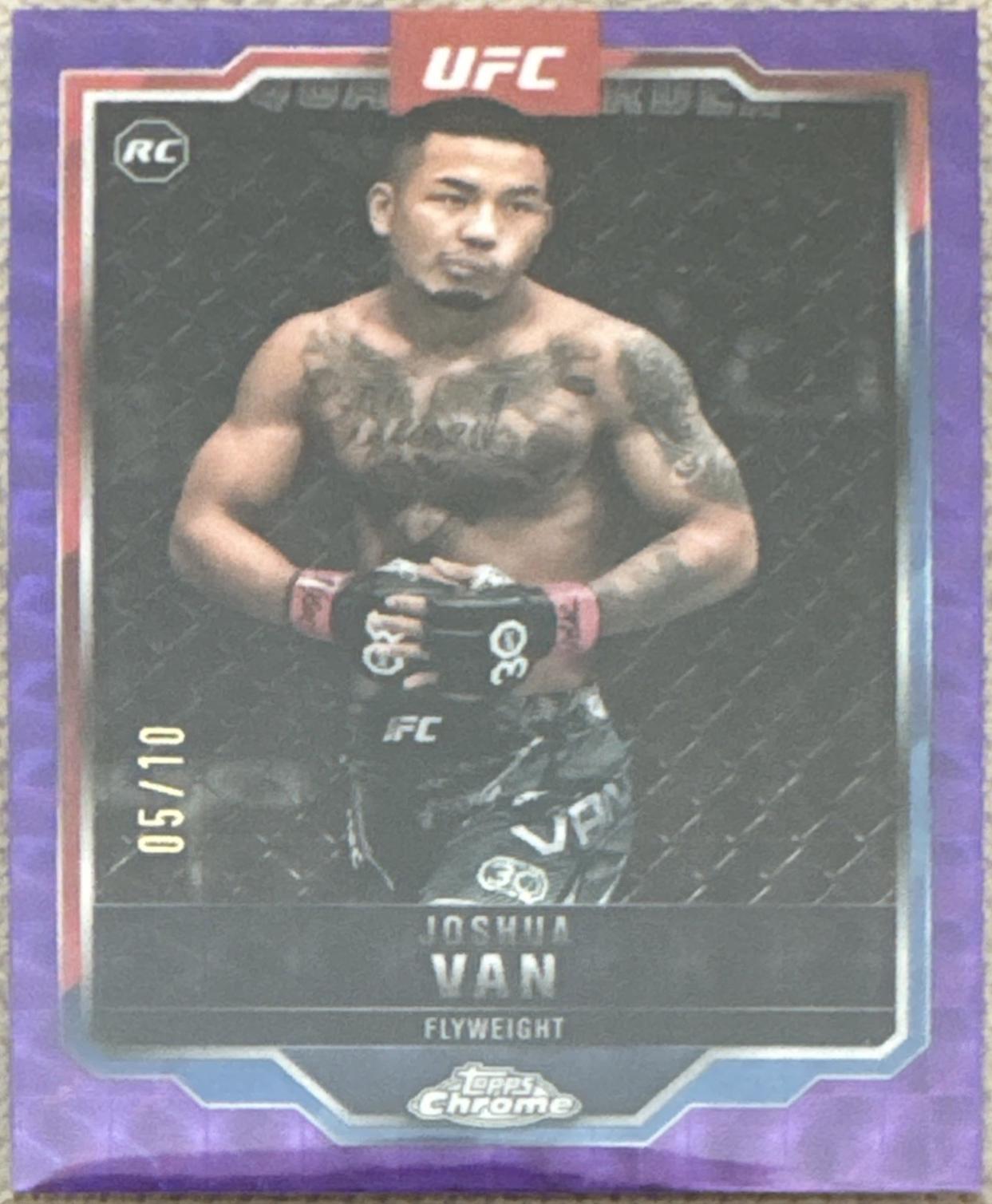 Joshua Van [Purple Geometric Refractor] #136