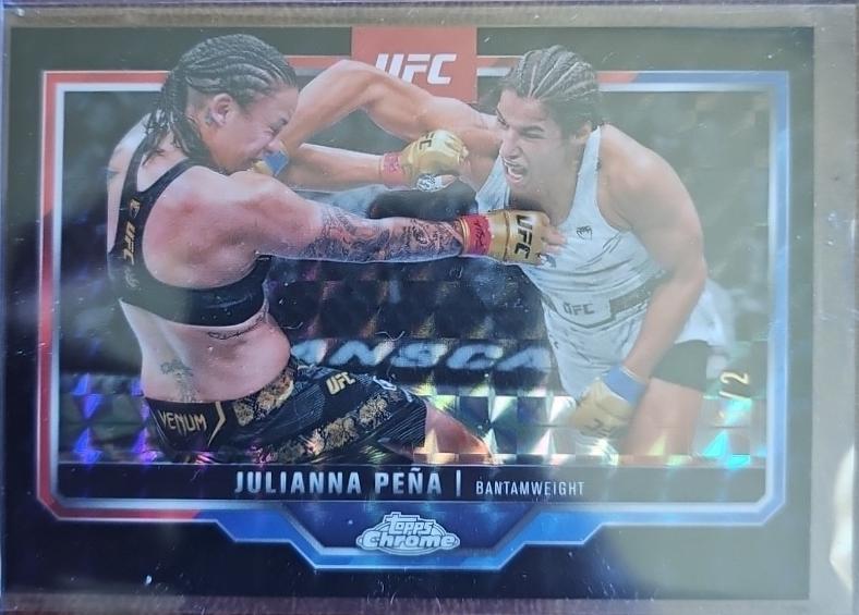 Julianna Pena [Black Geometric Refractor] #142