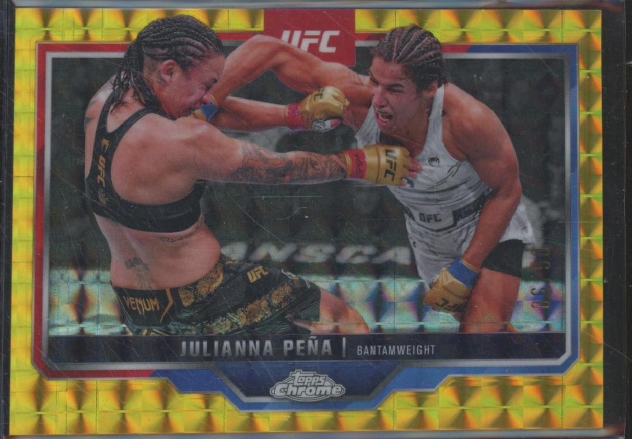Julianna Pena [Gold Geometric Refractor] #142