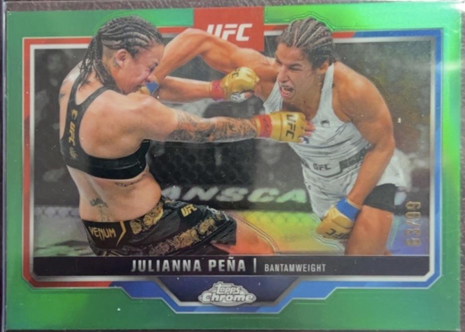 Julianna Pena [Green Refractor] #142