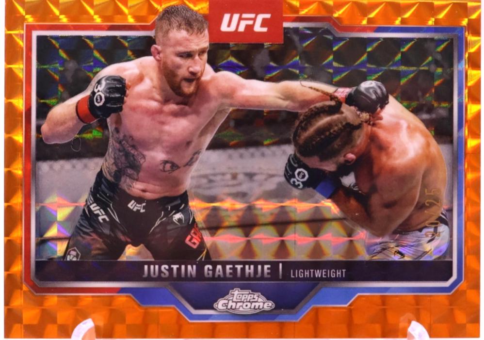 Justin Gaethje [Orange Geometric Refractor] #138