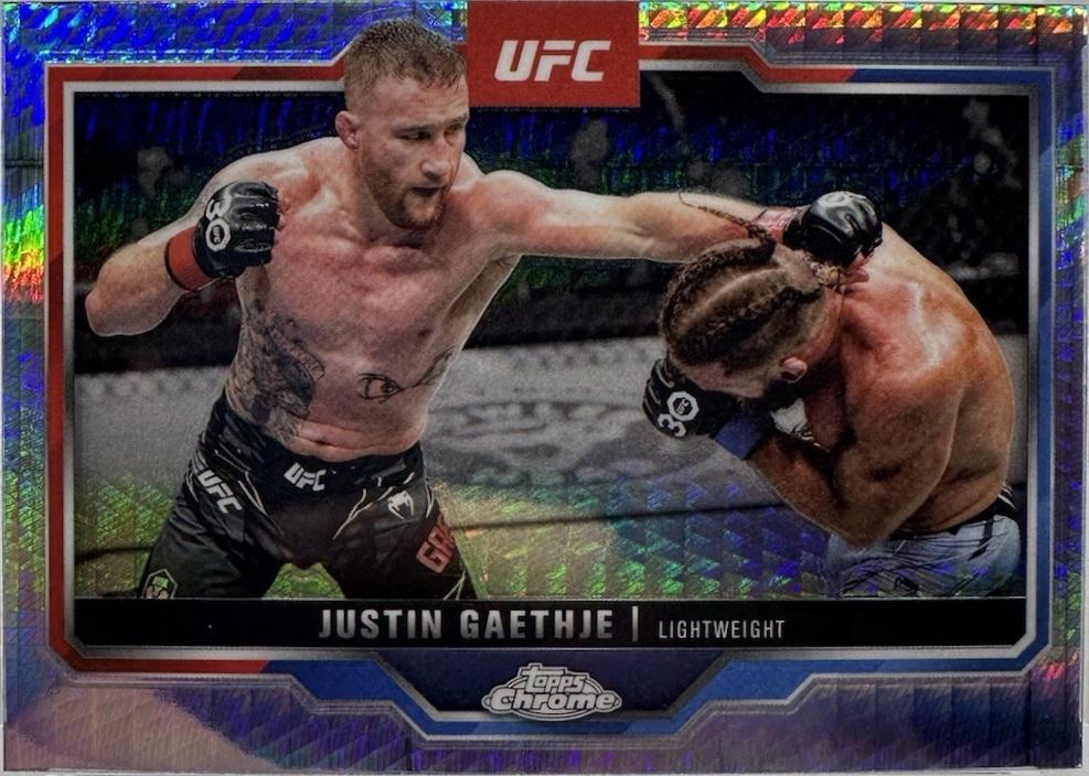 Justin Gaethje [Prism Refractor] #138