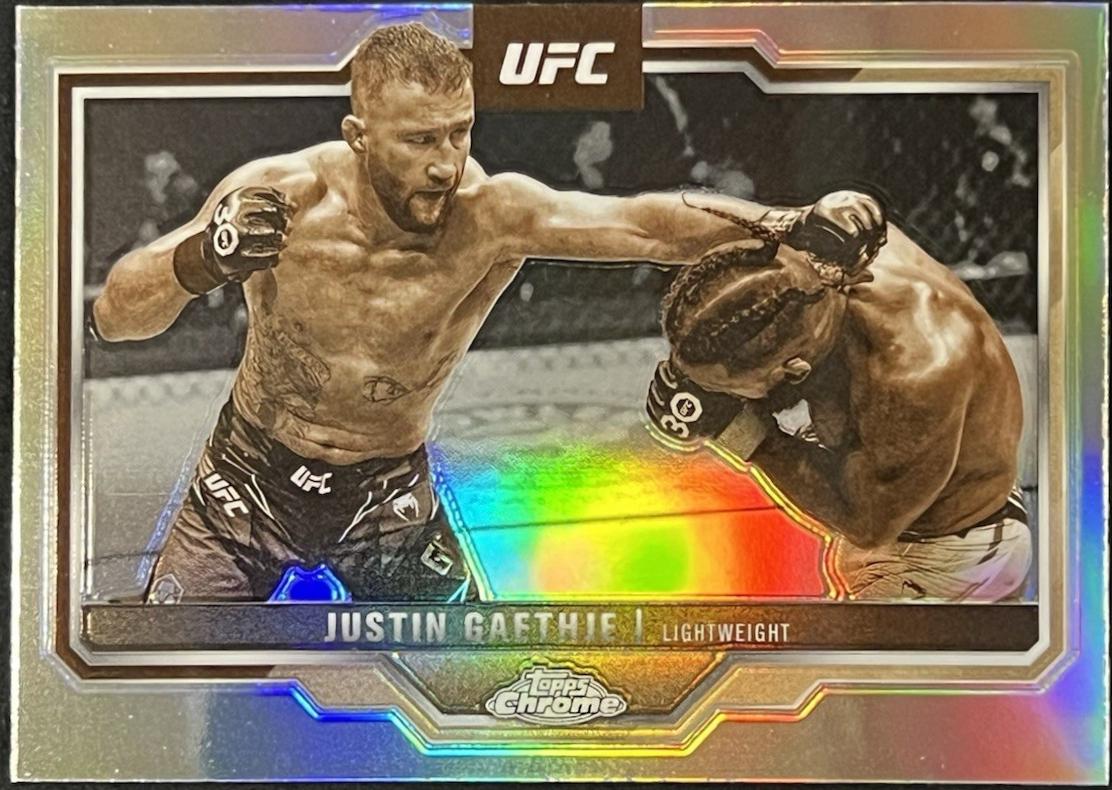 Justin Gaethje [Sepia Refractor] #138