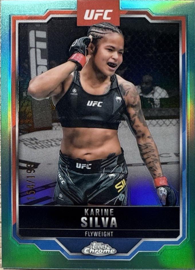 Karine Silva [Aqua Refractor] #147