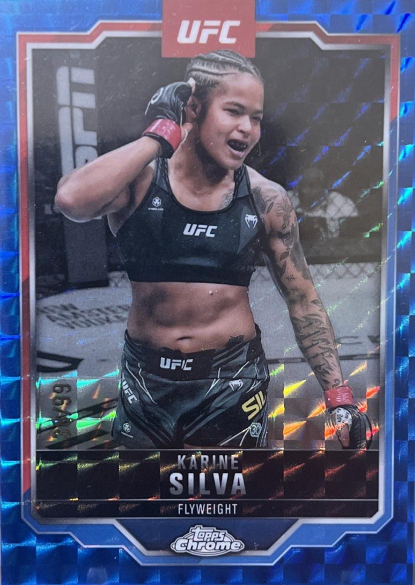 Karine Silva [Blue Geometric Refractor] #147