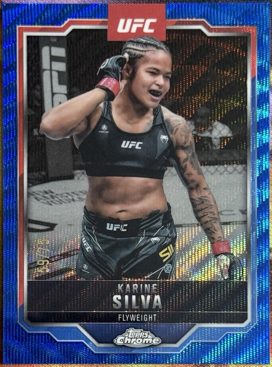 Karine Silva [Blue Wave Refractor] #147