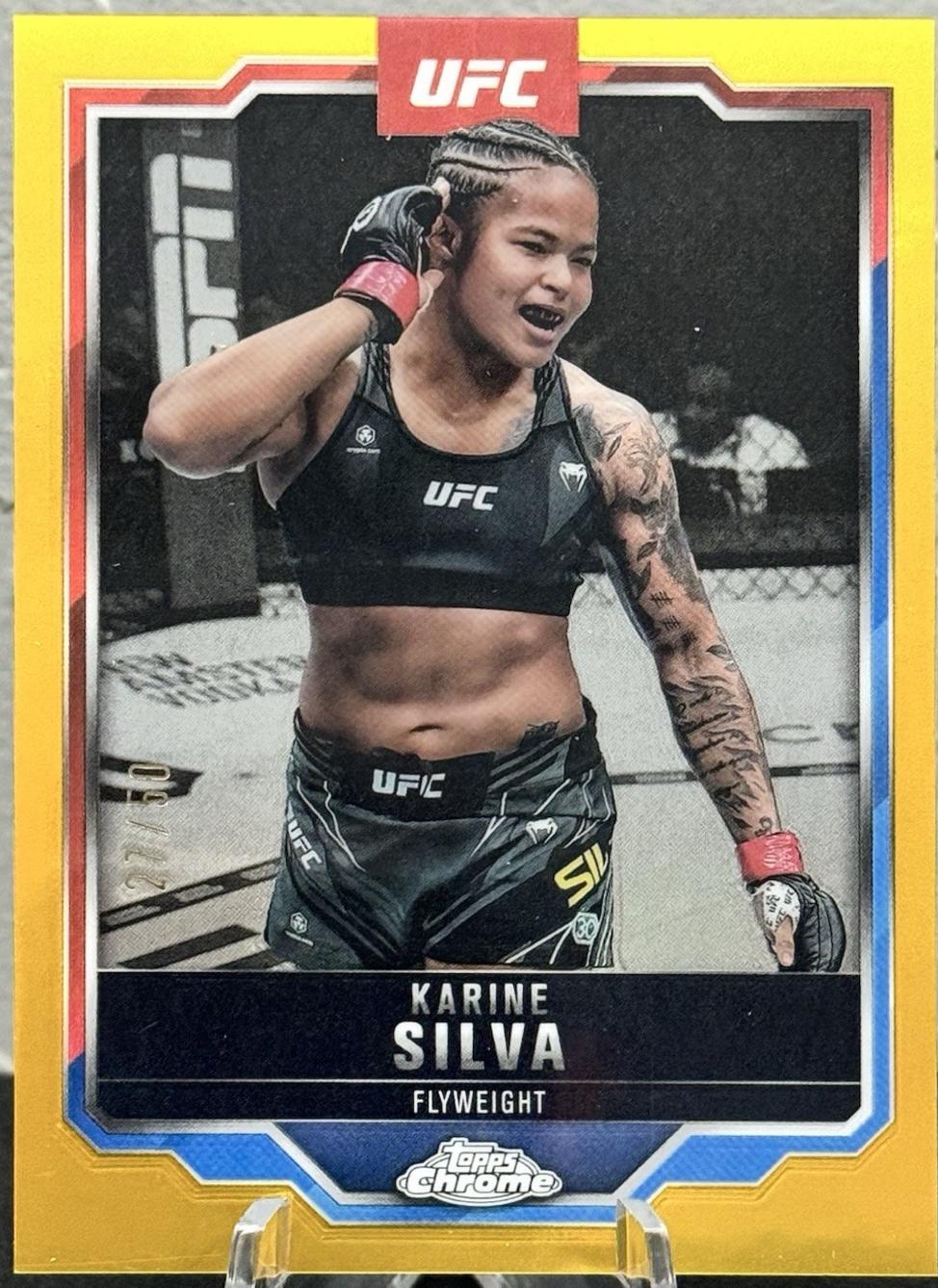 Karine Silva [Gold Refractor] #147