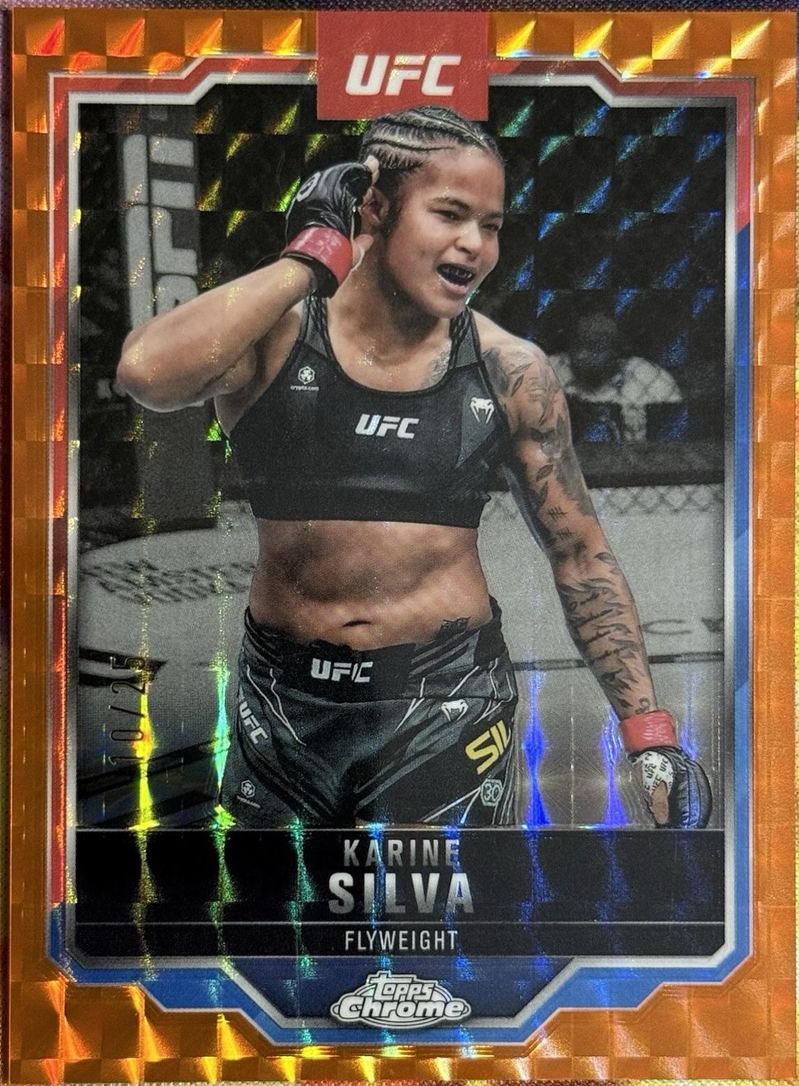 Karine Silva [Orange Geometric Refractor] #147