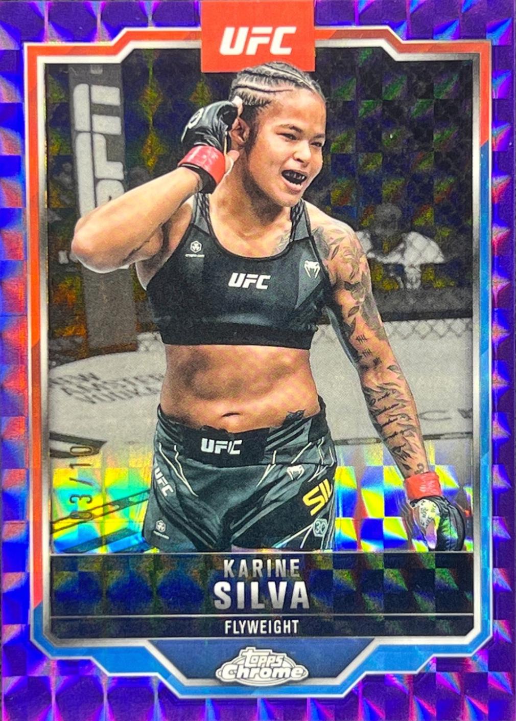Karine Silva [Purple Geometric Refractor] #147