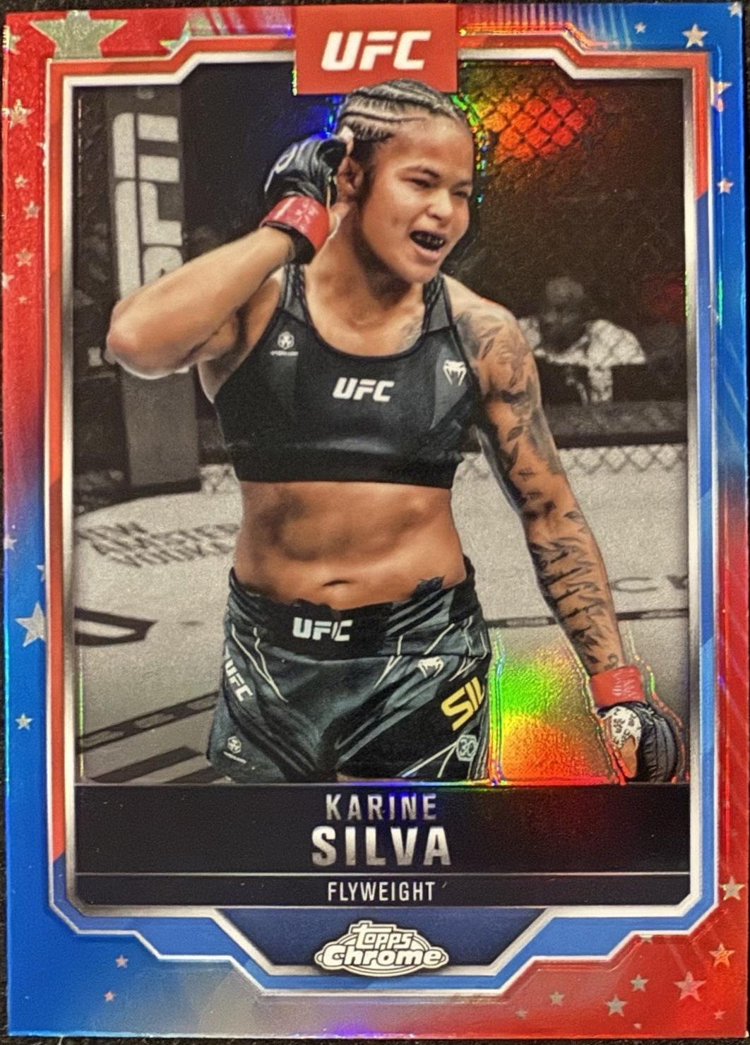 Karine Silva [Red Blue Refractor] #147