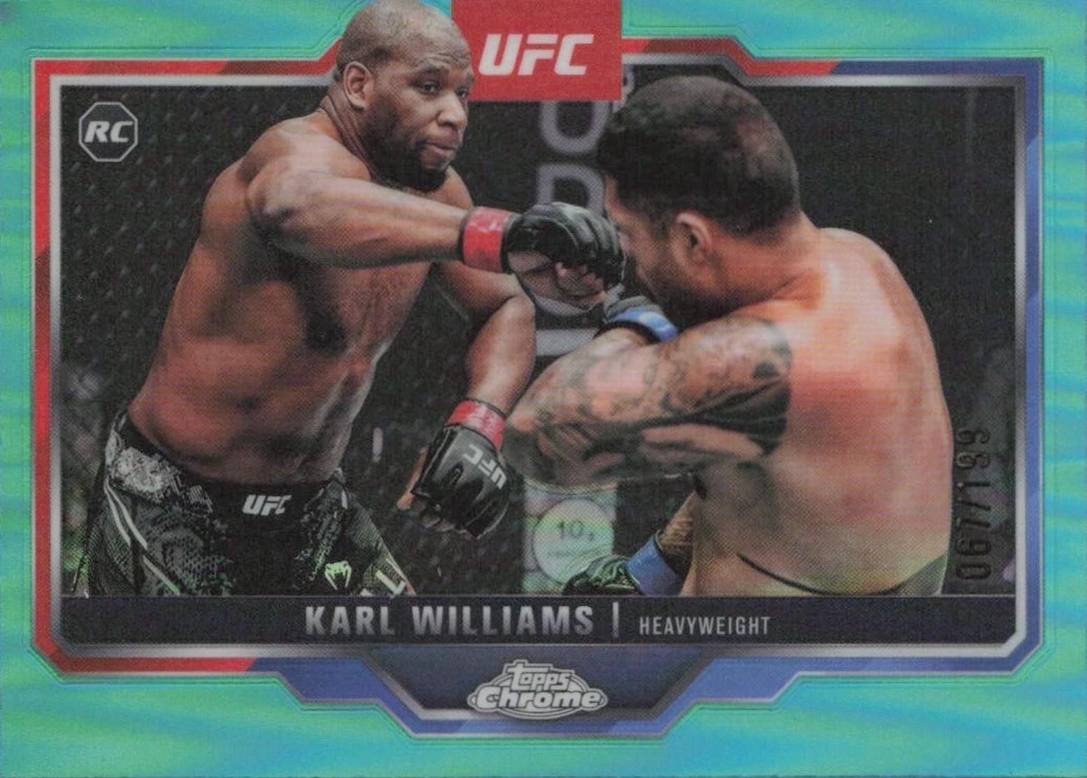 Karl Williams [Aqua Refractor] #30