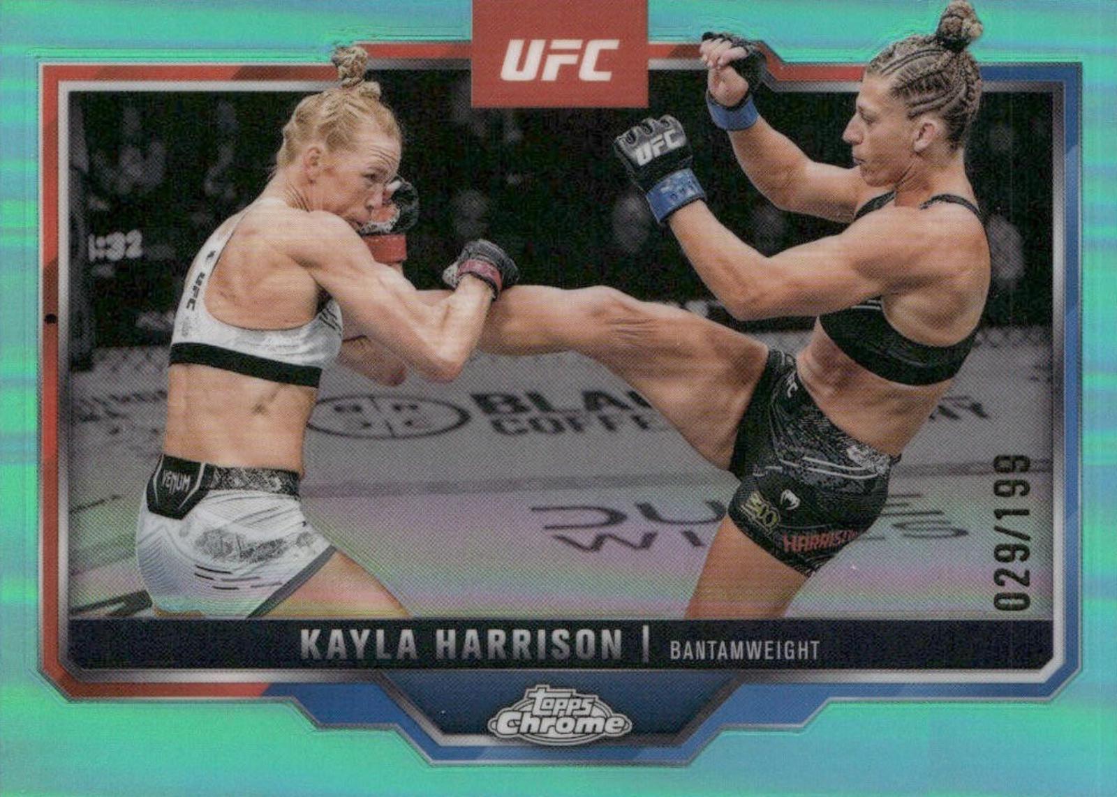 Kayla Harrison [Aqua Refractor] #172