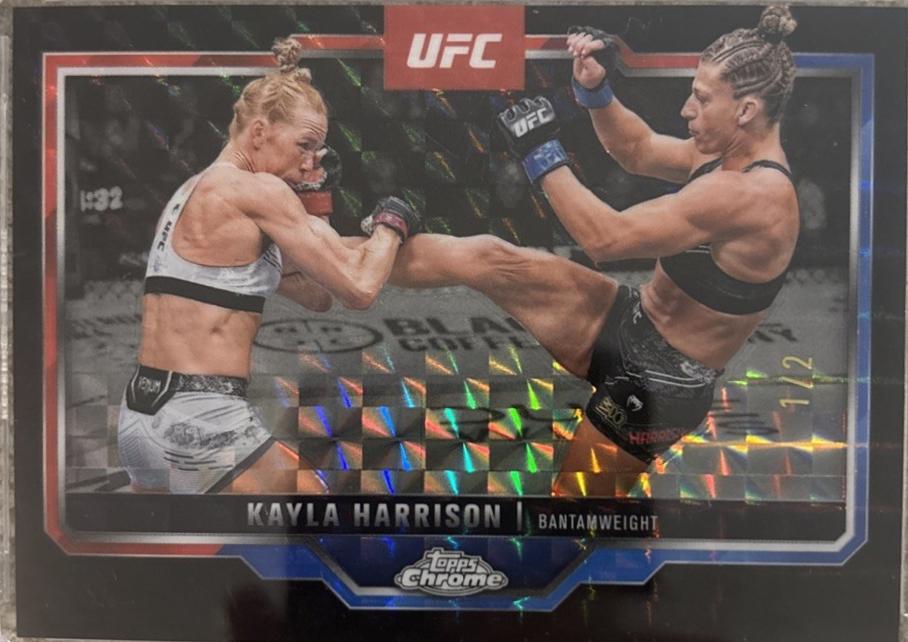 Kayla Harrison [Black Geometric Refractor] #172