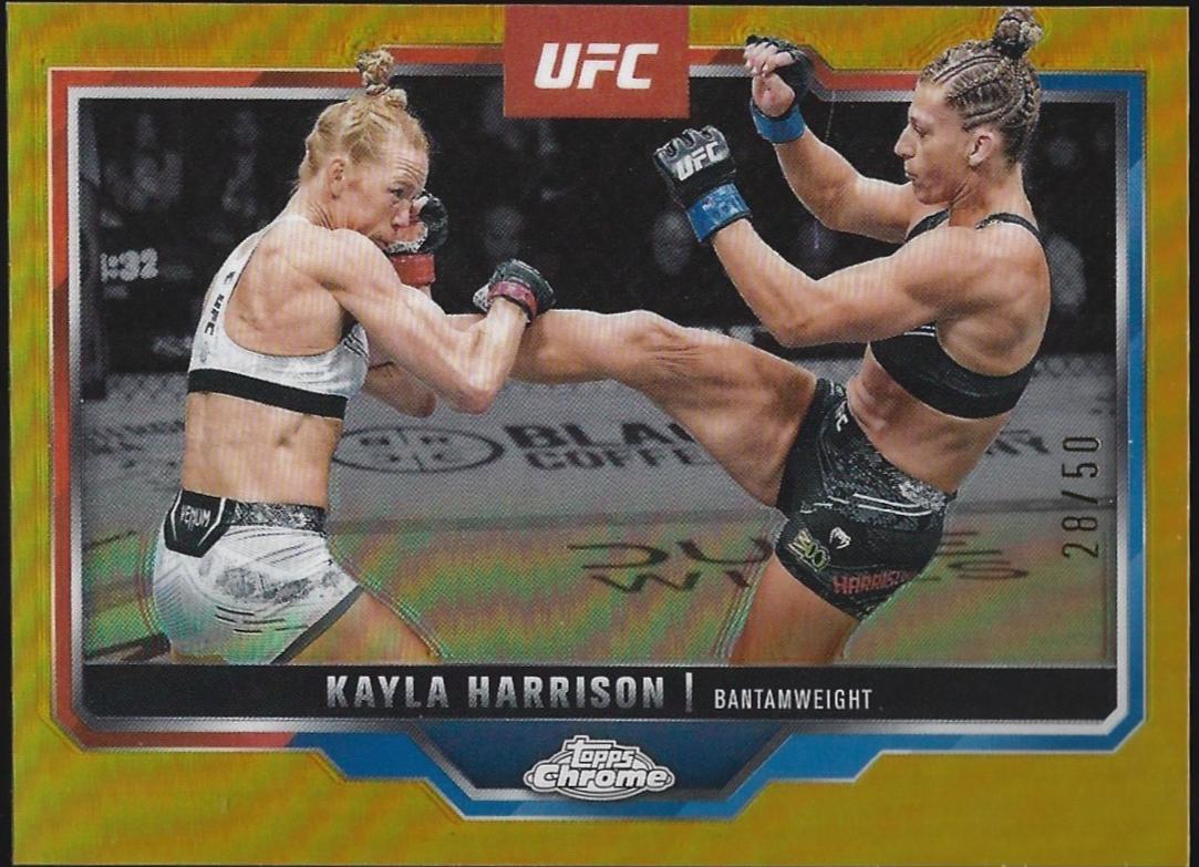 Kayla Harrison [Gold Refractor] #172