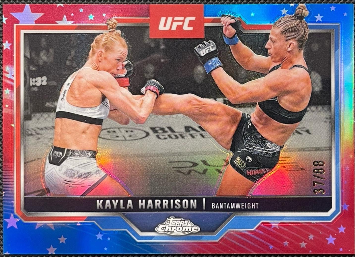 Kayla Harrison [Red White Blue Refractor] #172