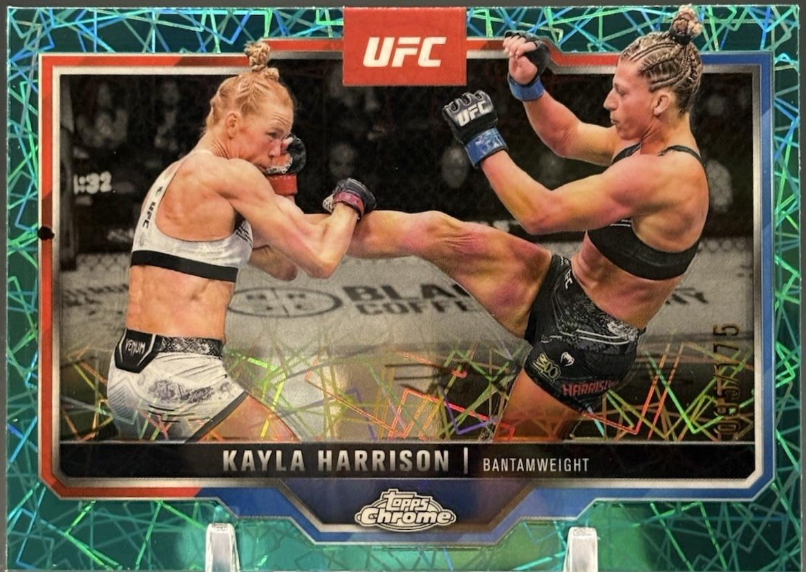 Kayla Harrison [Teal Lazer Refractor] #172