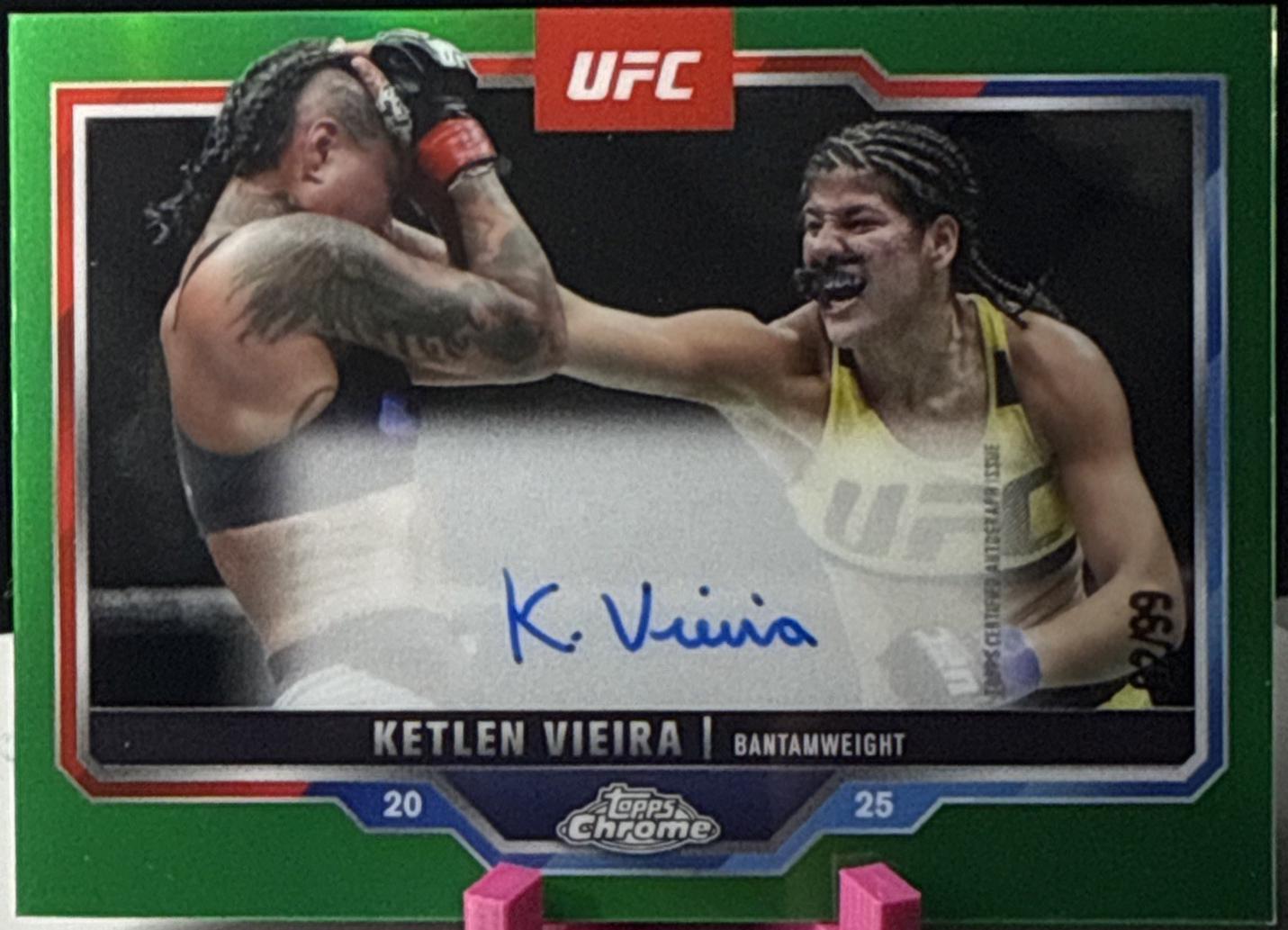Ketlen Vieira [Green Refractor] #149