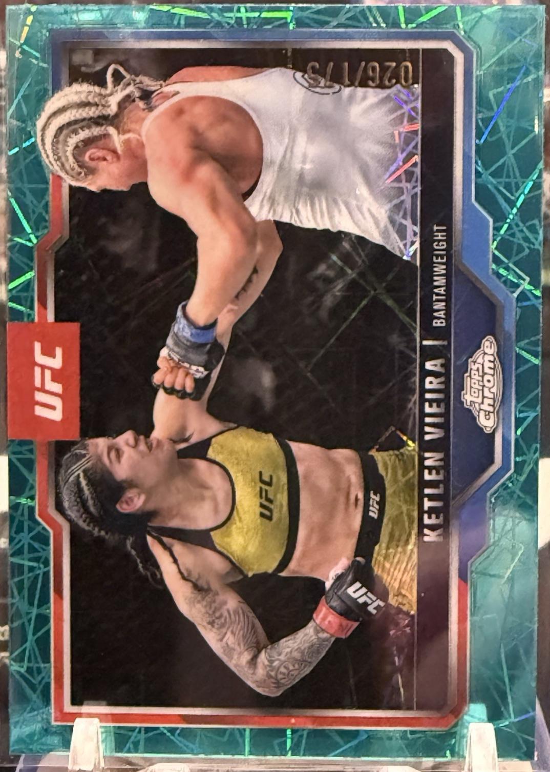 Ketlen Vieira [Teal Lazer Refractor] #149
