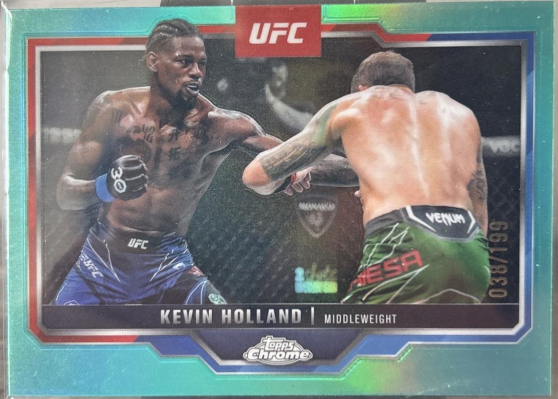 Kevin Holland [Aqua Refractor] #110