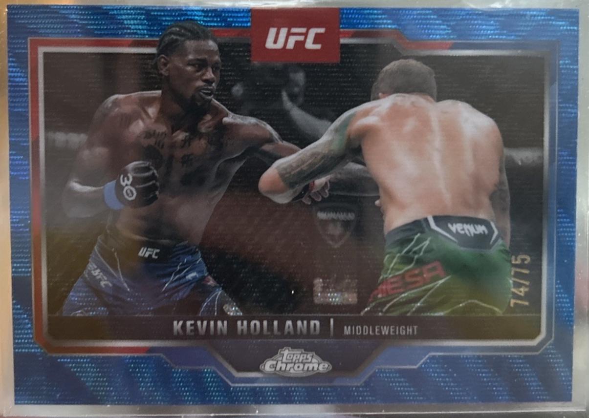 Kevin Holland [Blue Wave Refractor] #110