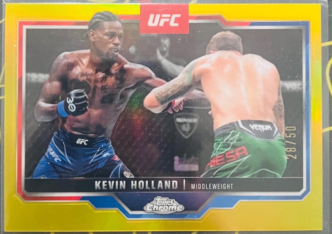 Kevin Holland [Gold Refractor] #110