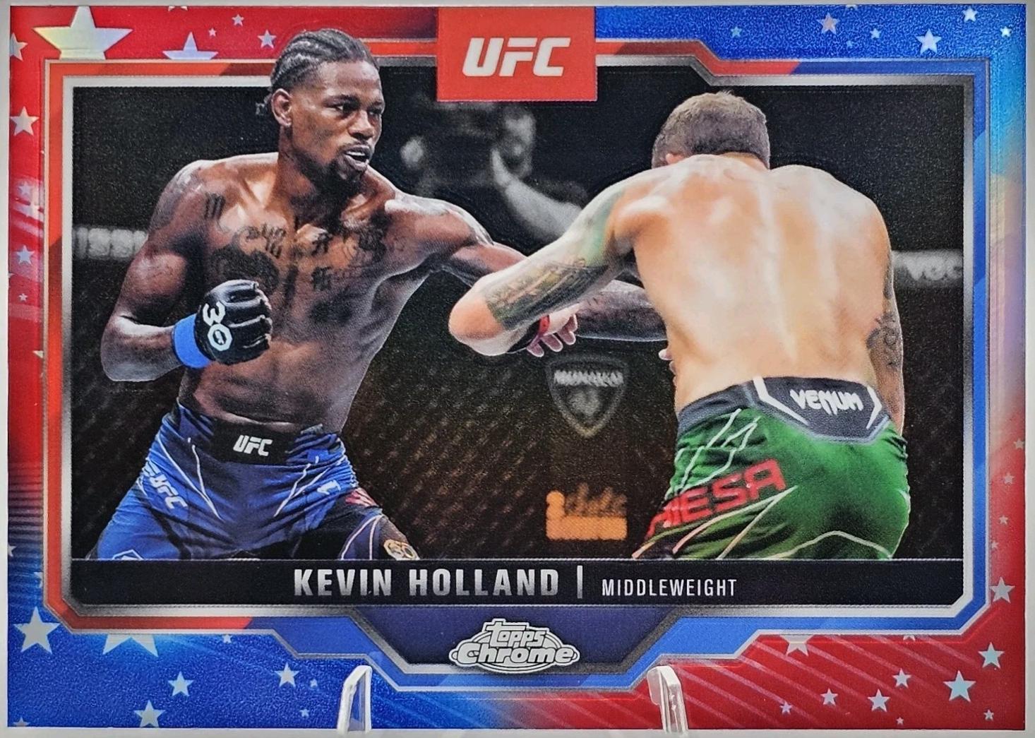 Kevin Holland [Red Blue Refractor] #110