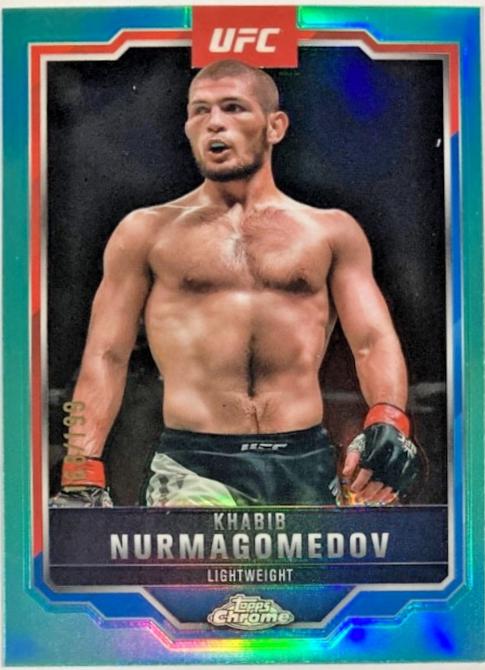 Khabib Nurmagomedov [Aqua Refractor] #36