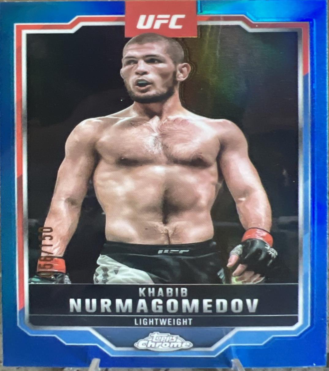 Khabib Nurmagomedov [Blue Refractor] #36