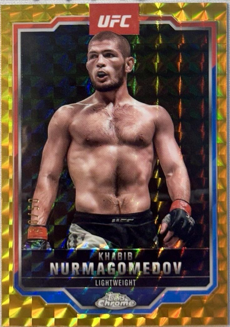 Khabib Nurmagomedov [Gold Geometric Refractor] #36