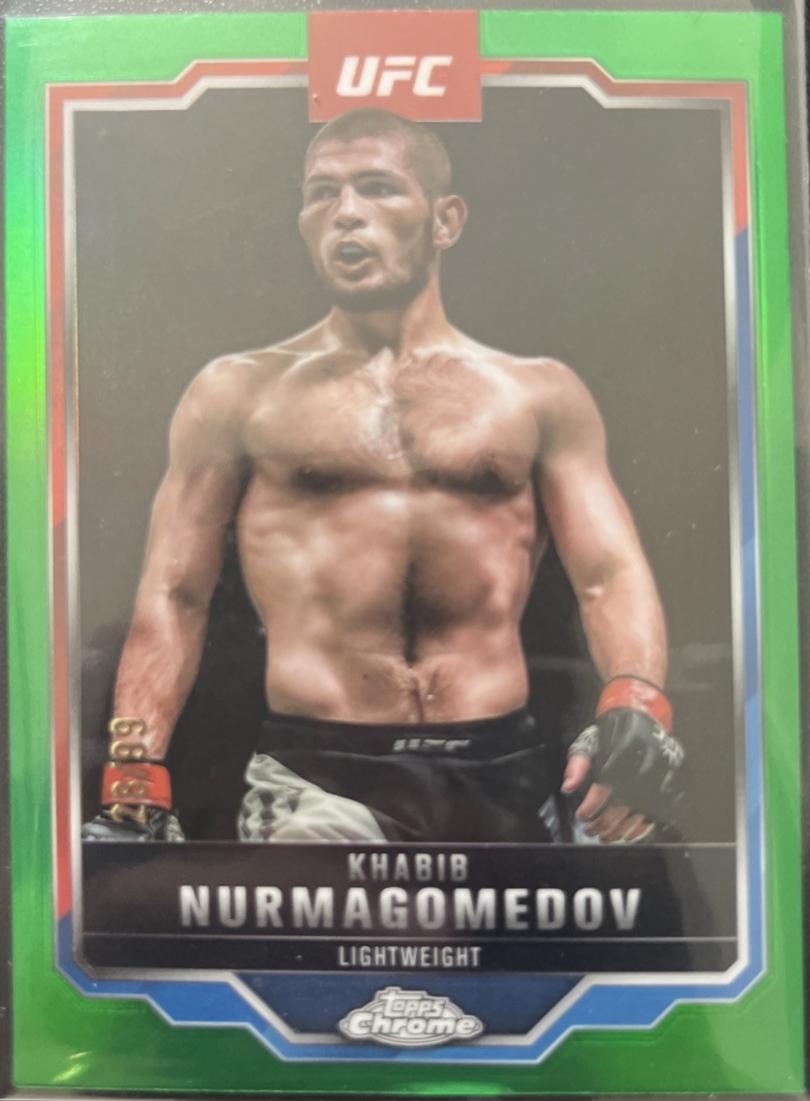 Khabib Nurmagomedov [Green Refractor] #36