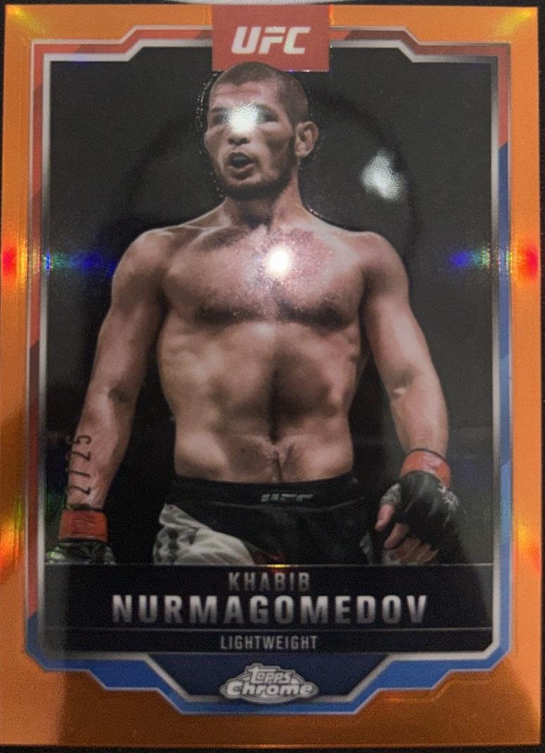 Khabib Nurmagomedov [Orange Refractor] #36