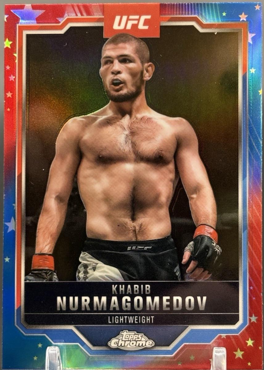 Khabib Nurmagomedov [Red White Blue Refractor] #36